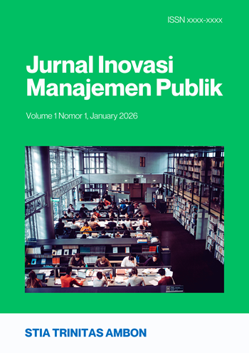 					View Vol. 1 No. 1 (2026): Jurnal Inovasi Manajemen Publik
				